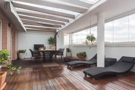 LUXURY PENTHOUSE near beach/Seaview Valencia Exterior foto